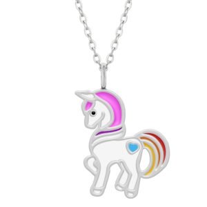 Unicorn Necklace 925 Sterling Silver