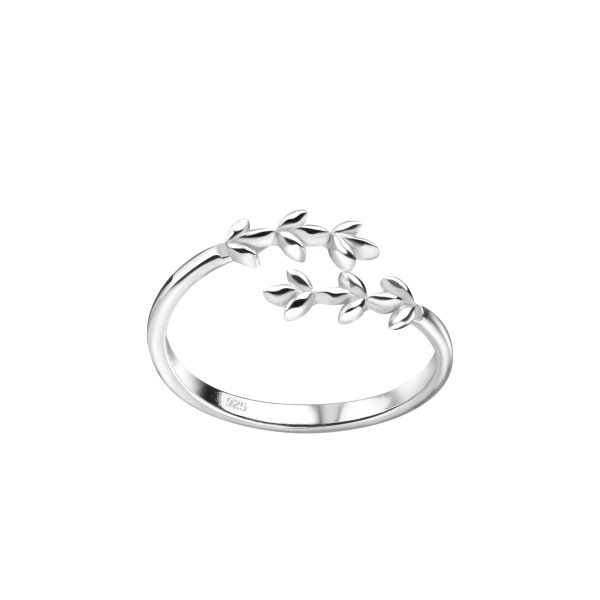 925 Sterling Silver Branch Toe Ring